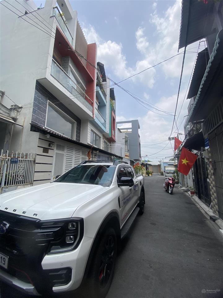Nhà hẻm 7m, đường tô hiệu, quận tân phú, 4.1 x 18m, 3 tầng sân thượng.
