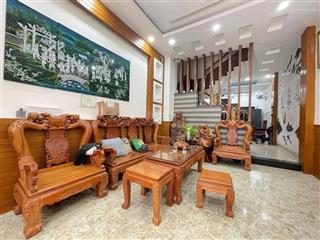 Tân quý, quận tân phú, 80m2, tặng full nội thất, 5 tầng sân thượng, 5pn, hẻm xe hơi.