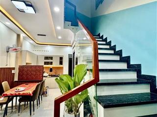 Nhà hẻm xe hơi, tân phú 2 tầng 3pn, 4 x 17m  mới ở ngay.
