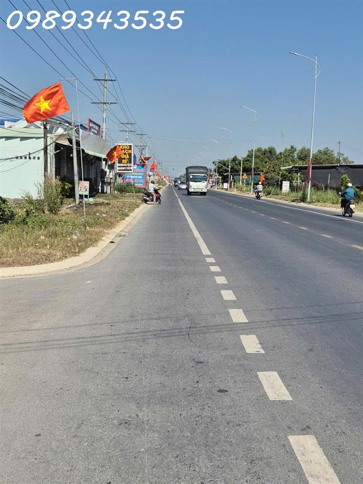 Bán đất mặt tiền đường ĐT 825, Tân Mỹ, Đức Hòa, Long An, DT 480m2, giá đầu tư