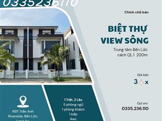 3.2 TỶ – BIỆT THỰ VIEW SÔNG GIÁ CHƯA TĂNG
