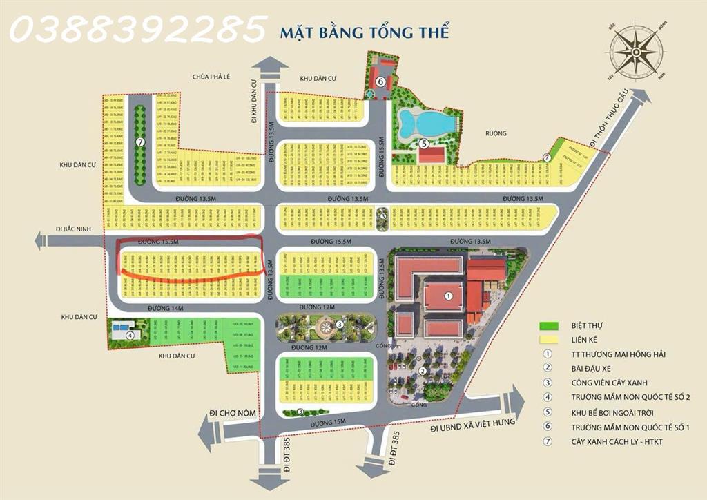 Chính phủ cần bán đất nền dự án LK4 - 06