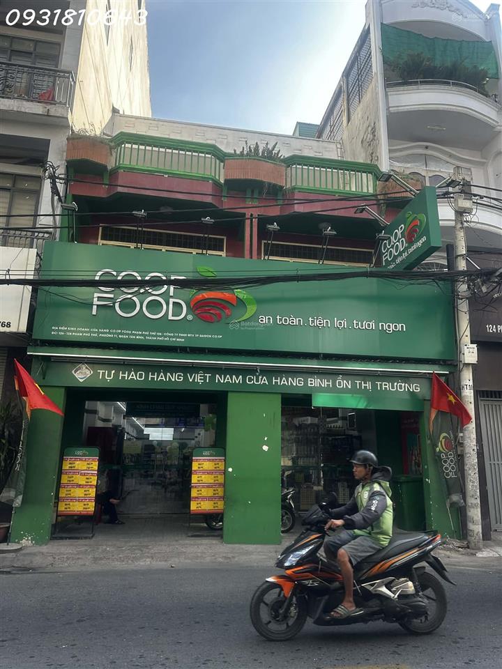 Cho thuê nhà nguyên căn Phạm Phú Thứ 8mx30m, Hiện đang kinh doanh siêu thị Coop Mart