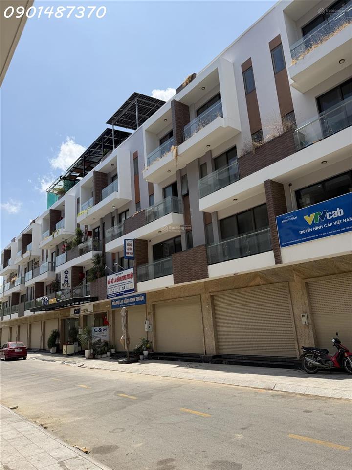 Bán nhà phố 4 tầng tại Khu K1 sầm uất - Phan Rang, Ninh Thuận, DT 73,75m2, giá đầu tư