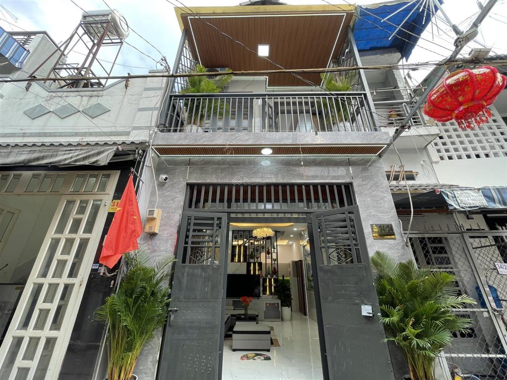 Nhà đẹp hẻm xe hơi sau lưng toà án, công an quận 12, sát gò vấp