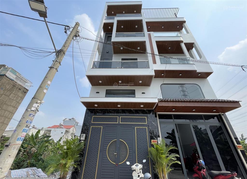 Siêu phẩm nhà phố xây mới tân thới hiệp 21, gần bệnh viện q12