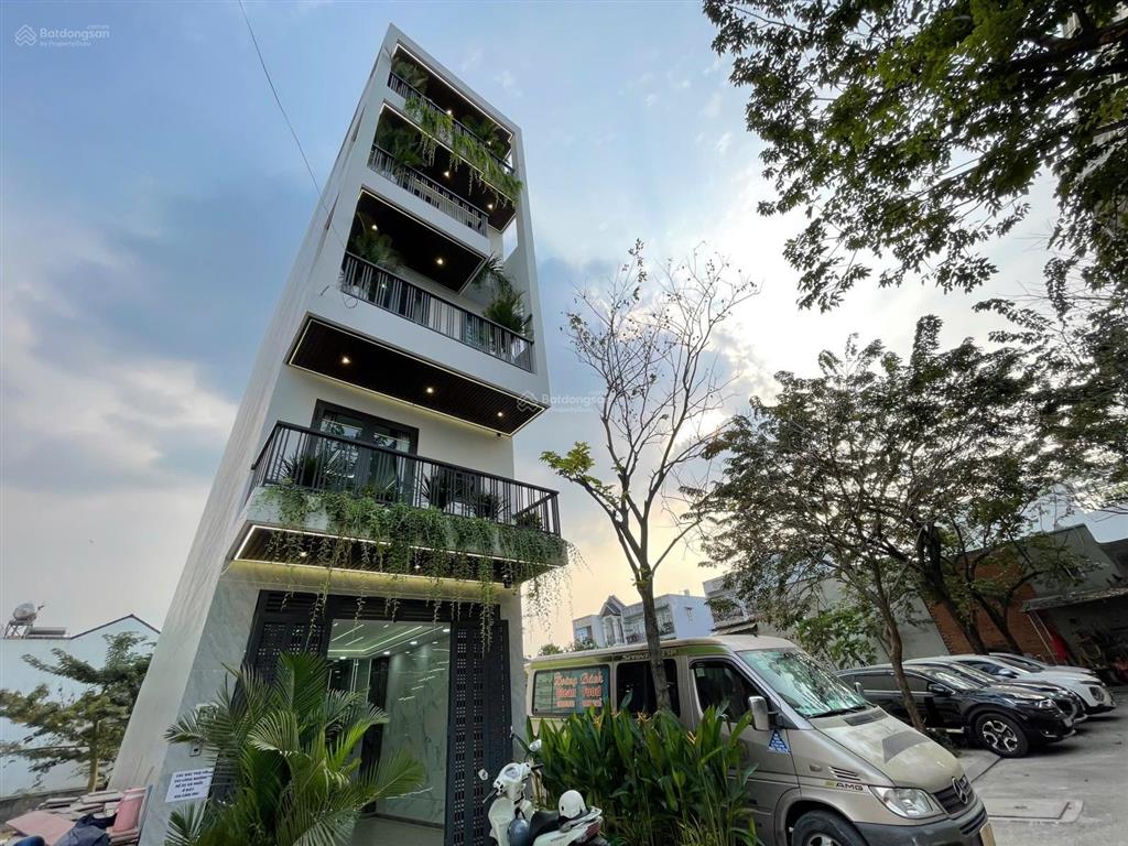 Nhà phố 4 tầng xây mới, hẻm nhựa 14m, khu vip thới an 16, q.12