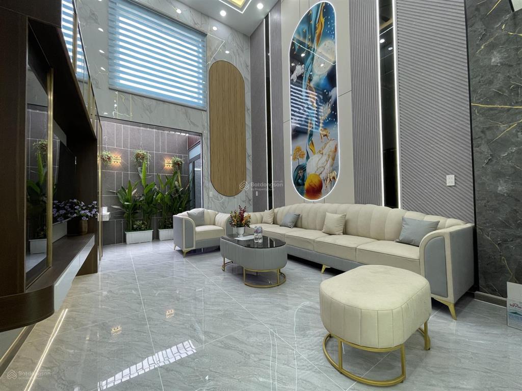 Nhà phố 4 tầng xây mới, hẻm nhựa 14m, khu vip thới an 16, q.12