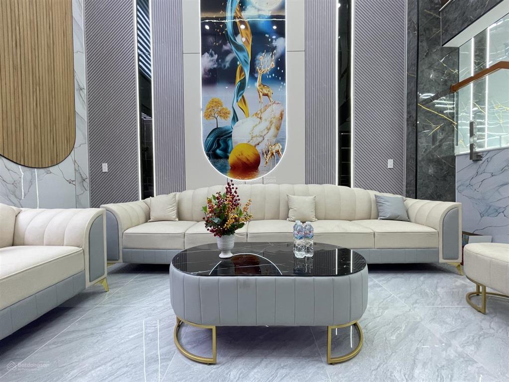 Nhà phố 4 tầng xây mới, hẻm nhựa 14m, khu vip thới an 16, q.12