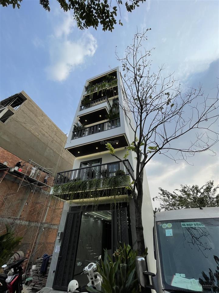 Nhà phố 4 tầng xây mới, hẻm nhựa 14m, khu vip thới an 16, q.12