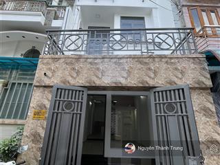 Nhà phố 3 tầng, 4pn, hẻm nhựa 5m xe hơi, xe tải, khu nhà lầu an ninh, yên tĩnh, dân trí cao