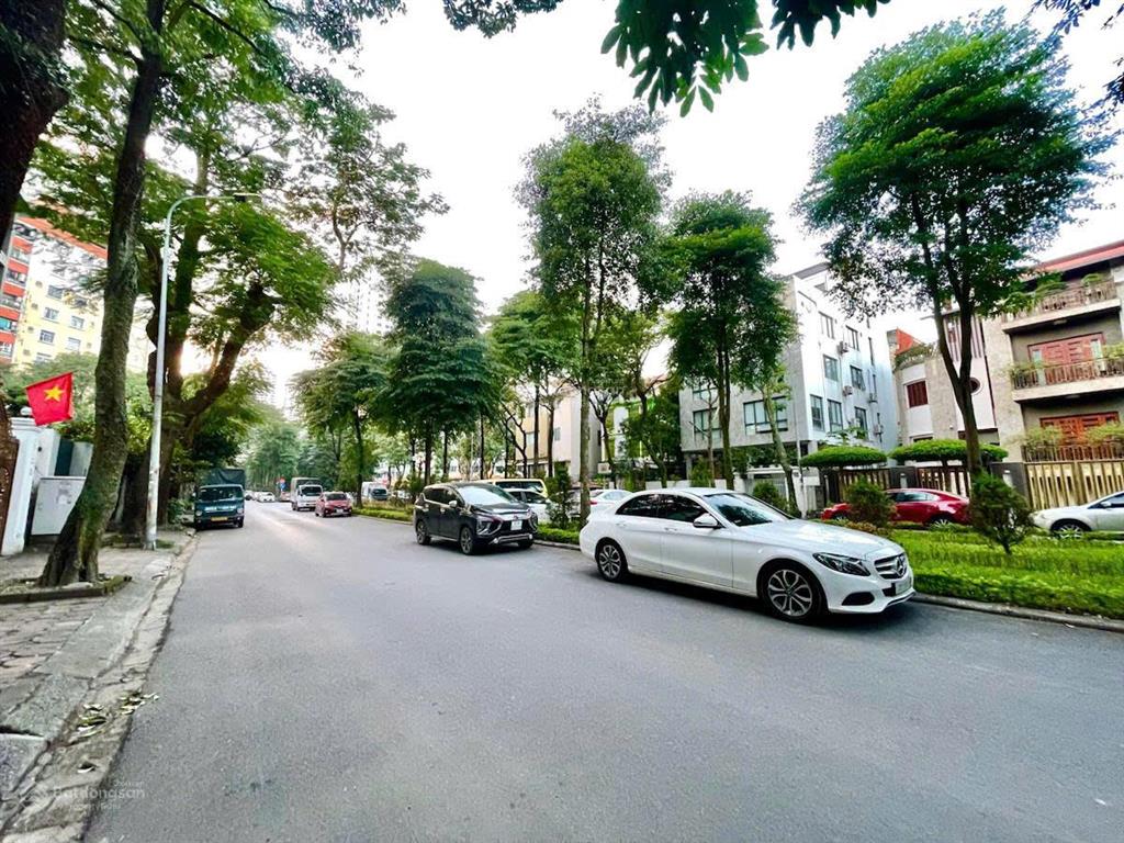 ( giảm 10 tỷ ) biệt thự bán đảo linh đàm, quận hoàng mai 254m2, 5 tầng, mặt tiền 12.5m, giá đầu tư