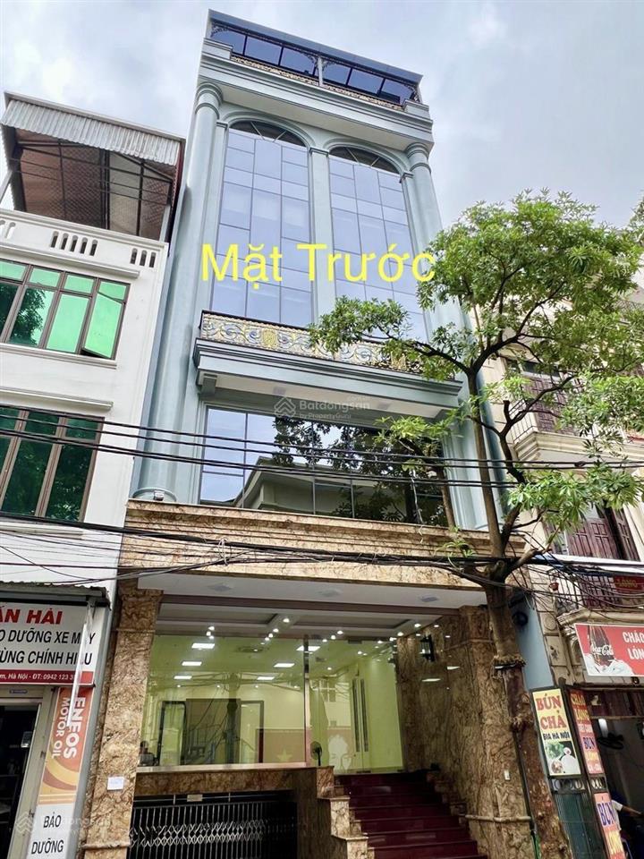 Bán nhà mặt phố trung hoà, lưu quang vũ, cầu giấy 116m2, 8 t ( 1 hầm, 7 tầng nổi ) mặt tiền 6.7m