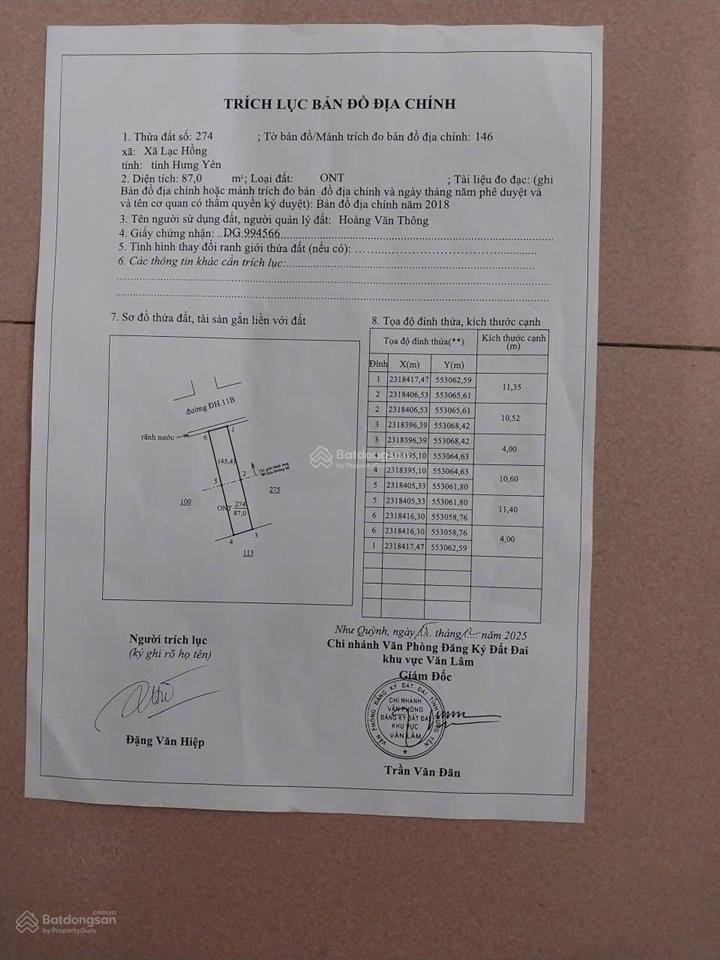 Bán đất tại khu đô thị lạc hồng, 5,6 tỷ, 87m2, mặt tiền 4m, ngõ 7m