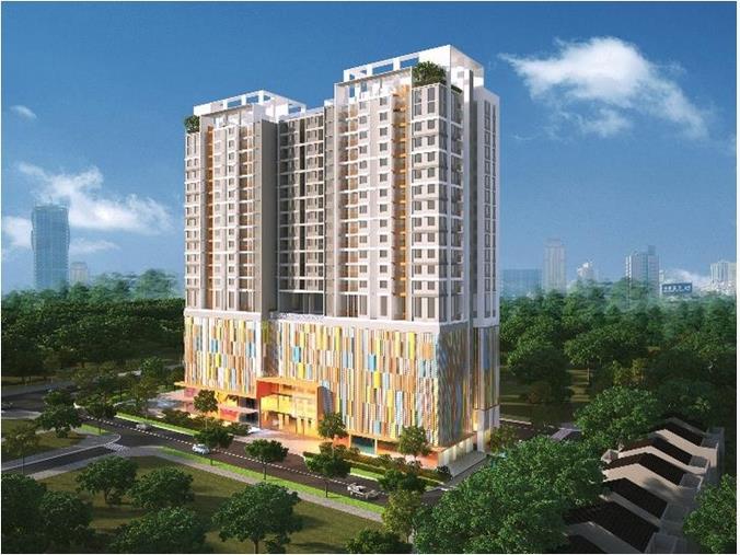 Căn hộ cao cấp saigon skyview quận 8, chỉ 53 triệu/m2