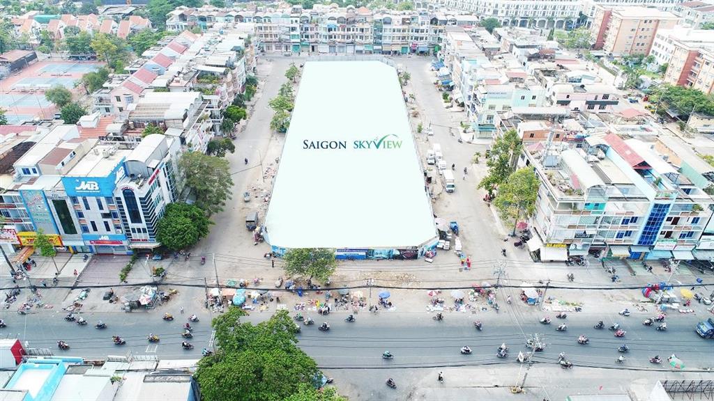 Saigon skyview căn hộ trung tâm quận 8, giá chỉ từ 60 triệu/m2