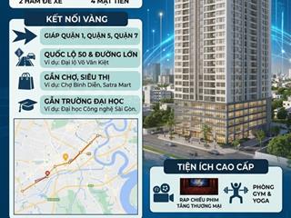 Saigon skyview căn hộ 4 mặt tiền quận 8, giá chỉ từ 63 triệu/m2