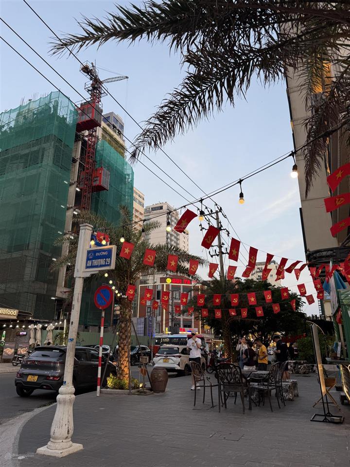 Siêu hiếm lô đất 2 mặt tiền 6,5m mỹ đa đông 12 bên nách an thượng  sát biển nhỉnh 160tr/m2