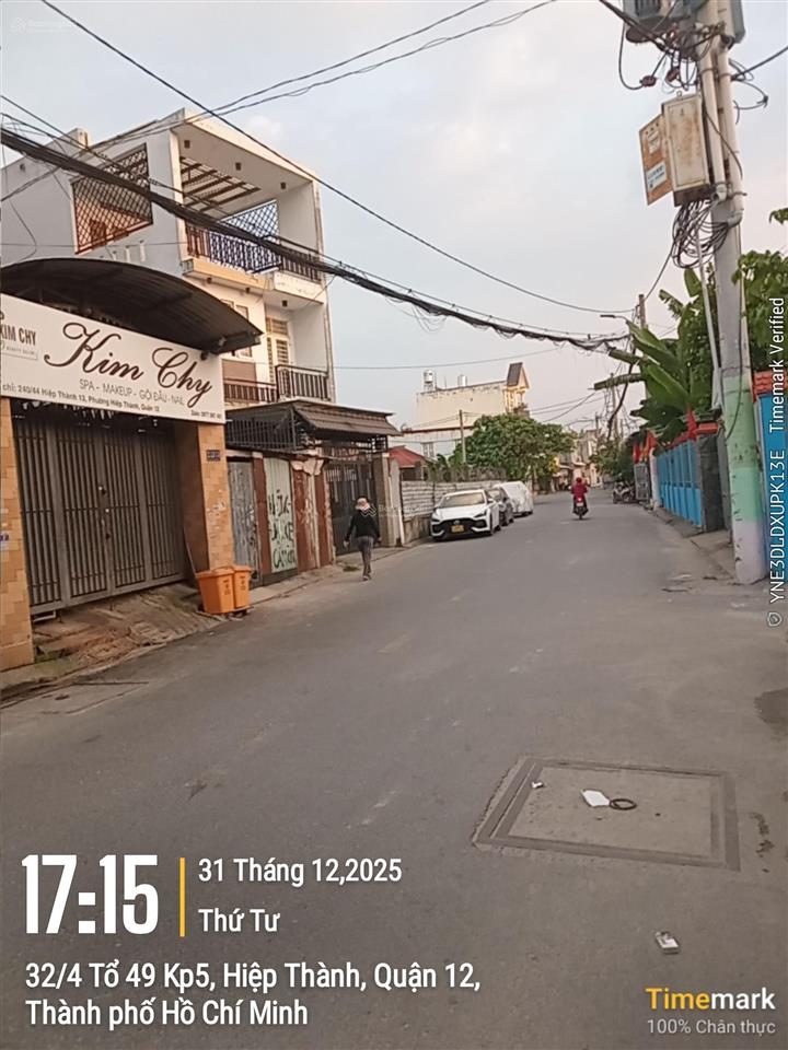 Đất mặt tiền đường 240 hiệp thành 13, quận 12  81,6m2  giá tốt