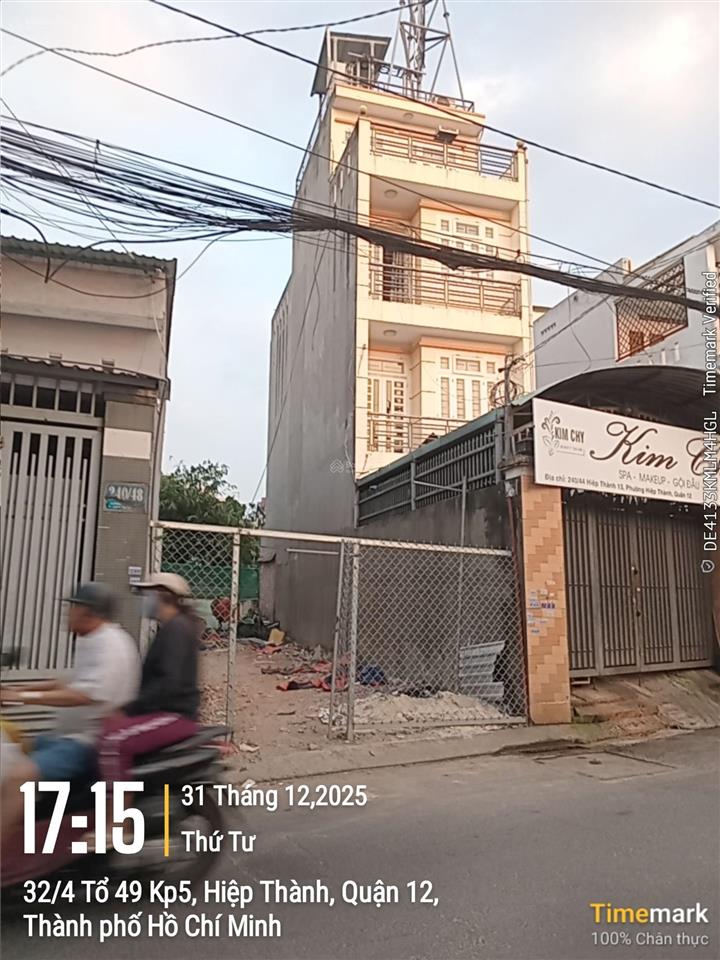 Đất mặt tiền đường 240 hiệp thành 13, quận 12  81,6m2  giá tốt