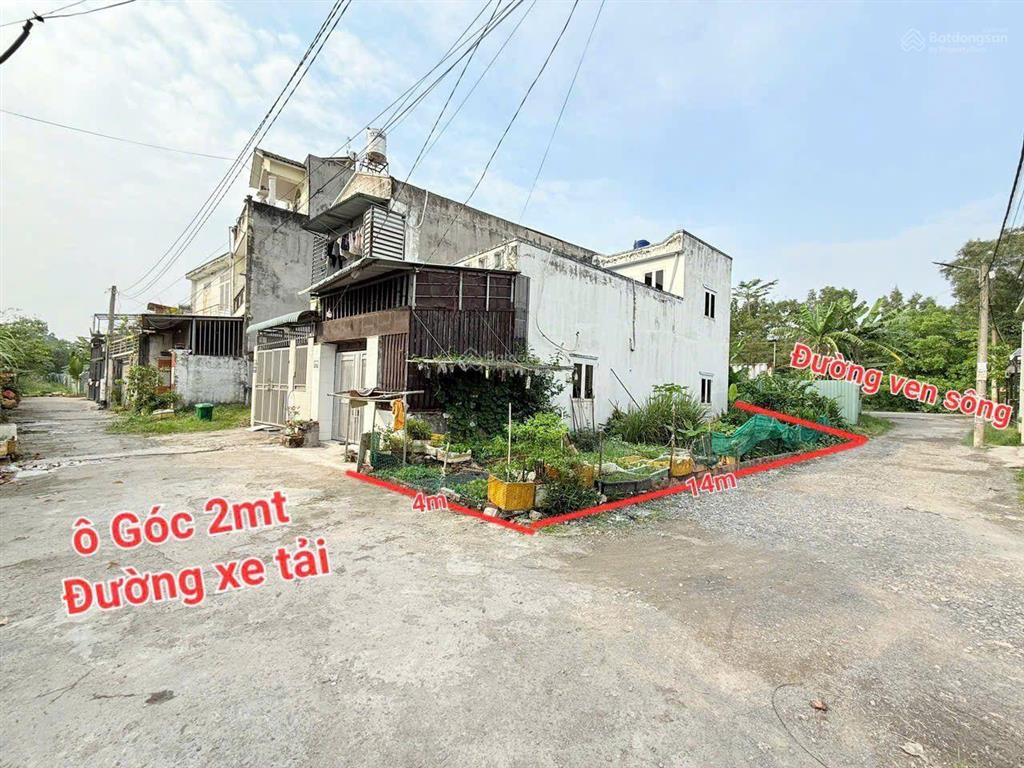 Đất thổ cư góc 2mt hxh đường tx38, phường thạnh xuân, quận 12