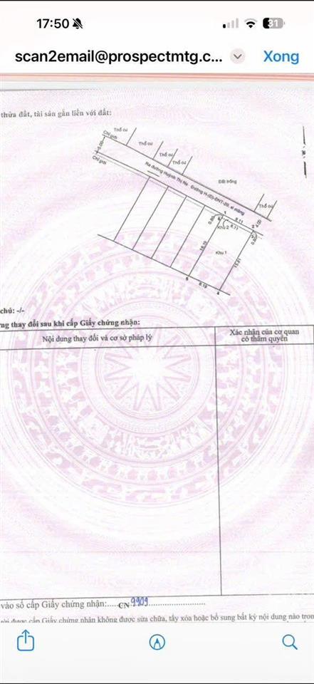 Bán đất thổ cư kdc hxh đường nguyễn thị na  giá tốt