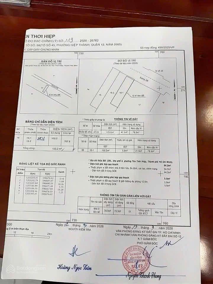Nhà mặt tiền hiệp thành  quận 12  giá tốt.