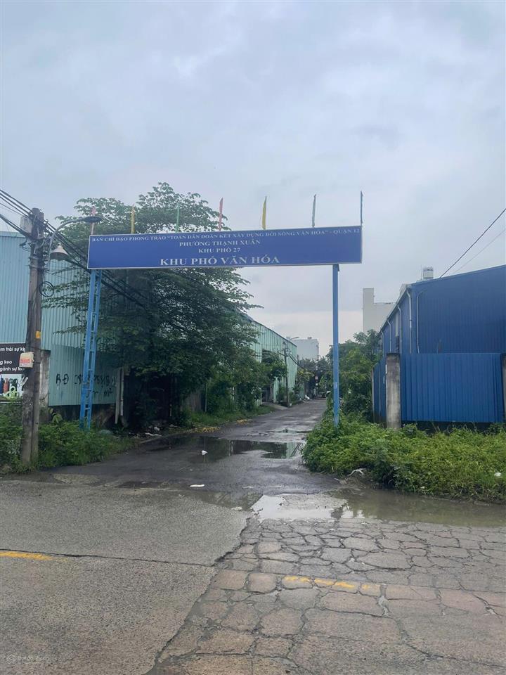 Đất thổ cư kdc hxh đường 6m thạnh xuân 52  giá tốt