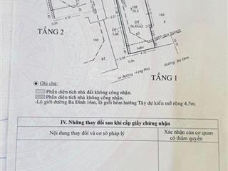 Mặt tiền lô góc ba đình  đường 16m  chính chủ trang bìa  kinh doanh cực đỉnh  4.4x13m, 7.9 tỷ