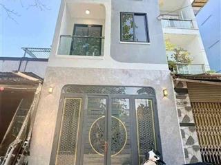 Nhà mới đẹp lung linh, mặt tiền đường số p4 q8  bên hông trường học  4.3x9.5m  6,1 tỷ tl