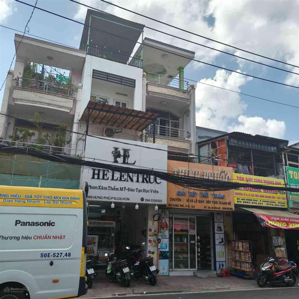 Mặt tiền kinh doanh siêu hiếm siêu rẻ đường hưng phú quận 8  47m2  4 tầng  8,2 tỷ