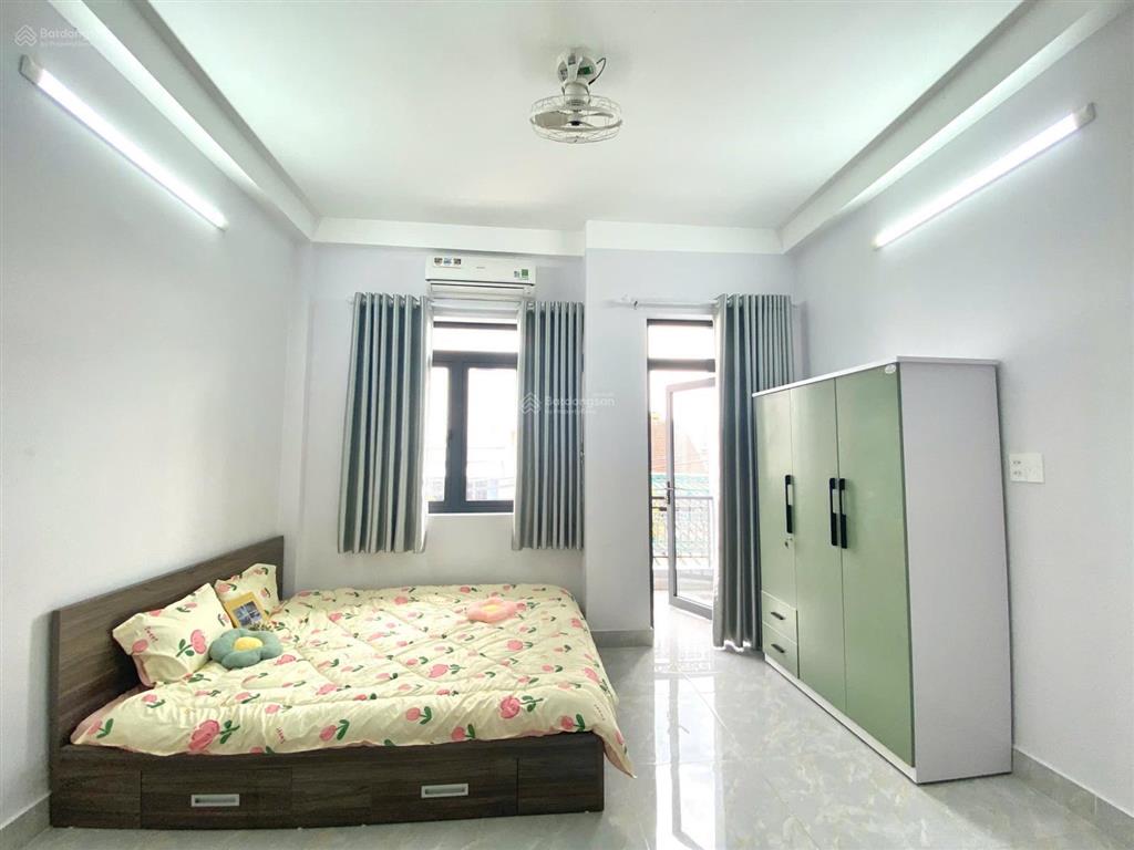 Cho thuê studio mới xây ban công riêng, full nội thất như hình, nguyễn văn săng
