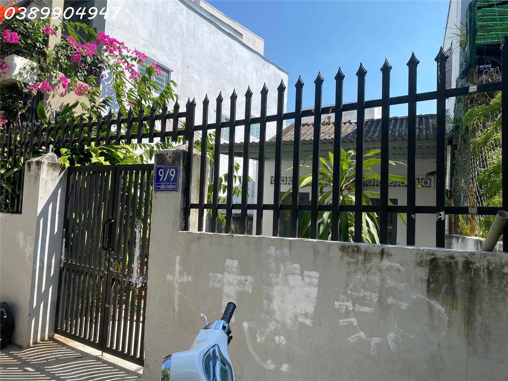 BÁN ĐẤT TẶNG NHÀ CŨ HẺM PHƯỚC TƯỜNG NHA TRANG – DIỆN TÍCH 125M² NGANG 8M RỘNG RÃI – SÁT