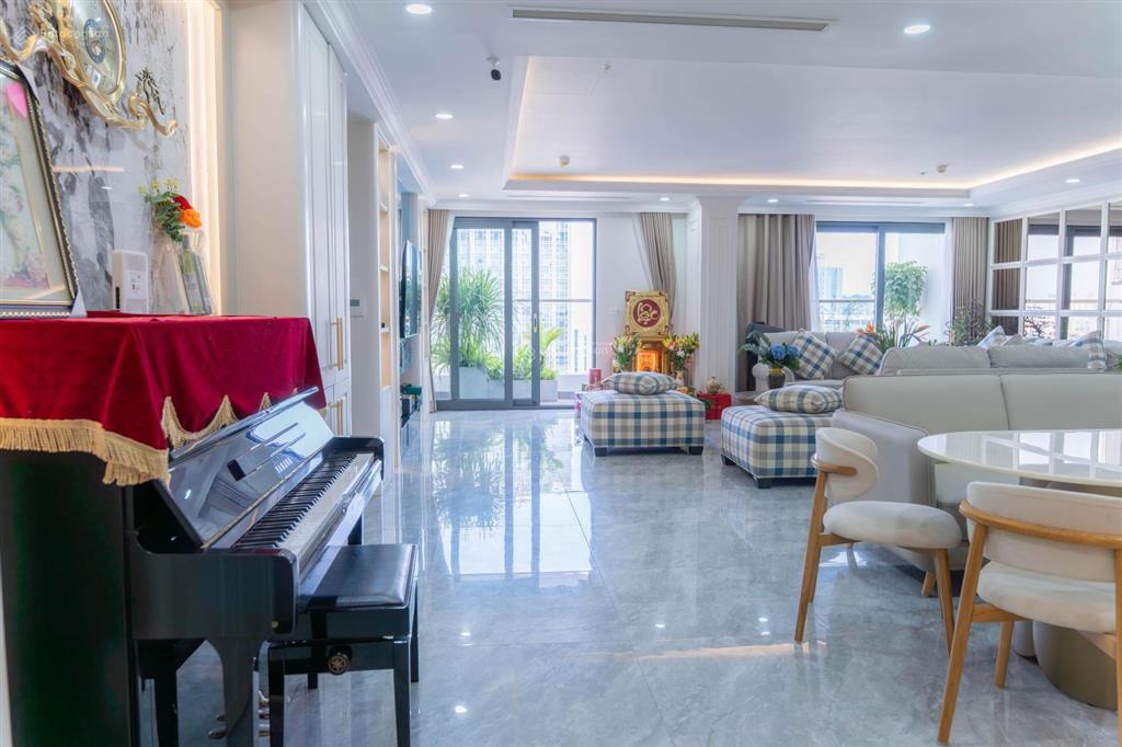 Bán căn hộ đập thông capital elite 18 phạm hùng  238m full nội thất cao cấp