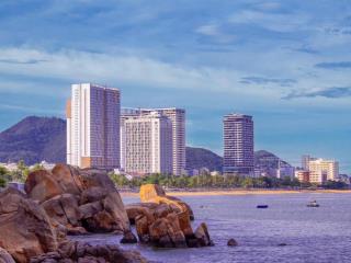 Căn hộ melody quy nhơn. căn góc 2 p. ngủ tầng 7. f07.07 tòa f. , giá giảm còn. 40 tr/ m2.