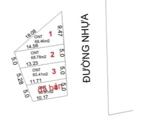 Cần bán đất tại khu dân cư tdp1, gần nhà trắng, bánh ướt cô mỹ, diện tích 68m2, giá 1.7 tỷ