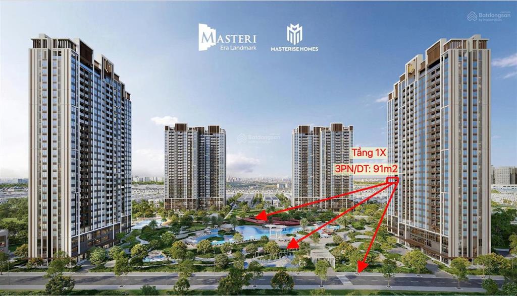 3pn rộng 90.8m² vision view thoáng | view nội khu xanh & cao tốc hn  hp