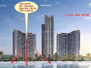 Studio view trực diện hồ tạo sóng  không chênh căn hiếm tại masteri ocp2