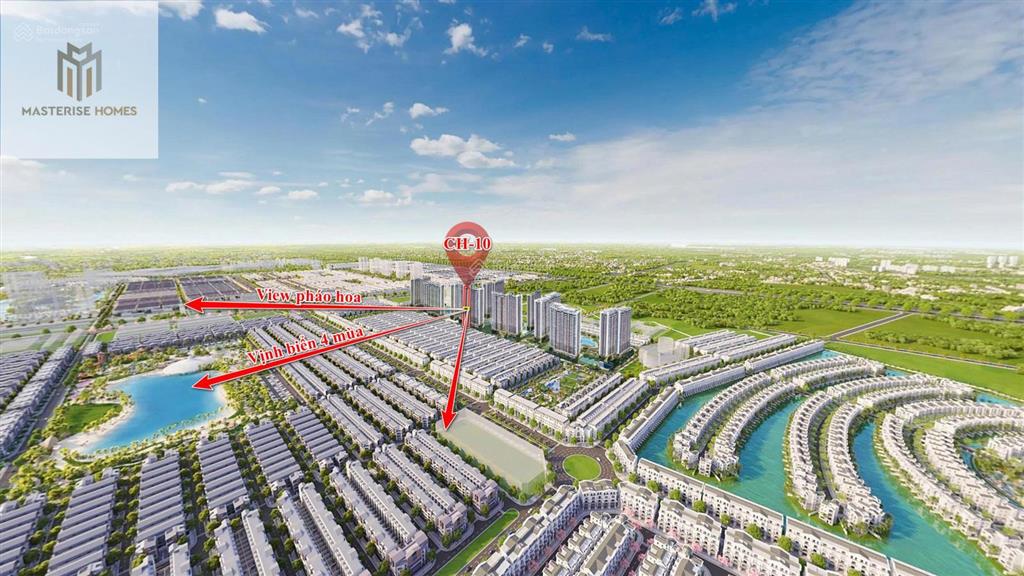 2pn+ view pháo hoa  trục 10 hoa hậu masteri era landmark