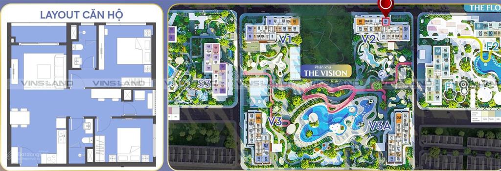 2pn+ view pháo hoa  trục 10 hoa hậu masteri era landmark