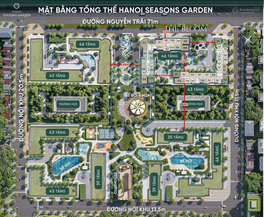 Mỗi sáng thức dậy giữa một khoảng xanh căn 1pn đáng sống lumiere hanoi seasons garden