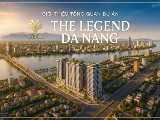 Căn 3pn the legend danang quỹ ngoại giao, view sông hàn, cầu rồng, pháo hoa diff và cả view biển