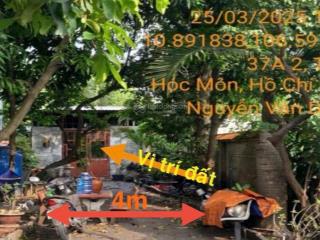 Ngân hàng chào bán đất tại ngô quyền, 2,032 tỷ, 116,9m2, pháp lý đầy đủ, hàng hiếm tại hóc môn