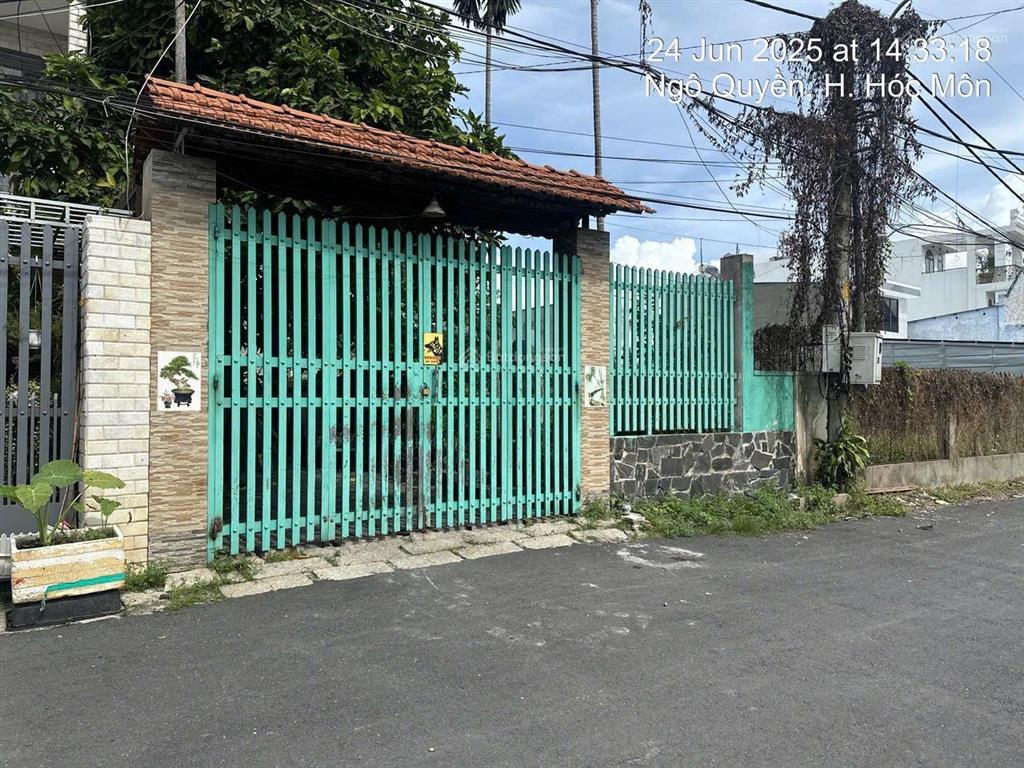 Ngân hàng chào bán đất tại ngô quyền, 2,032 tỷ, 116,9m2, pháp lý đầy đủ, hàng hiếm tại hóc môn