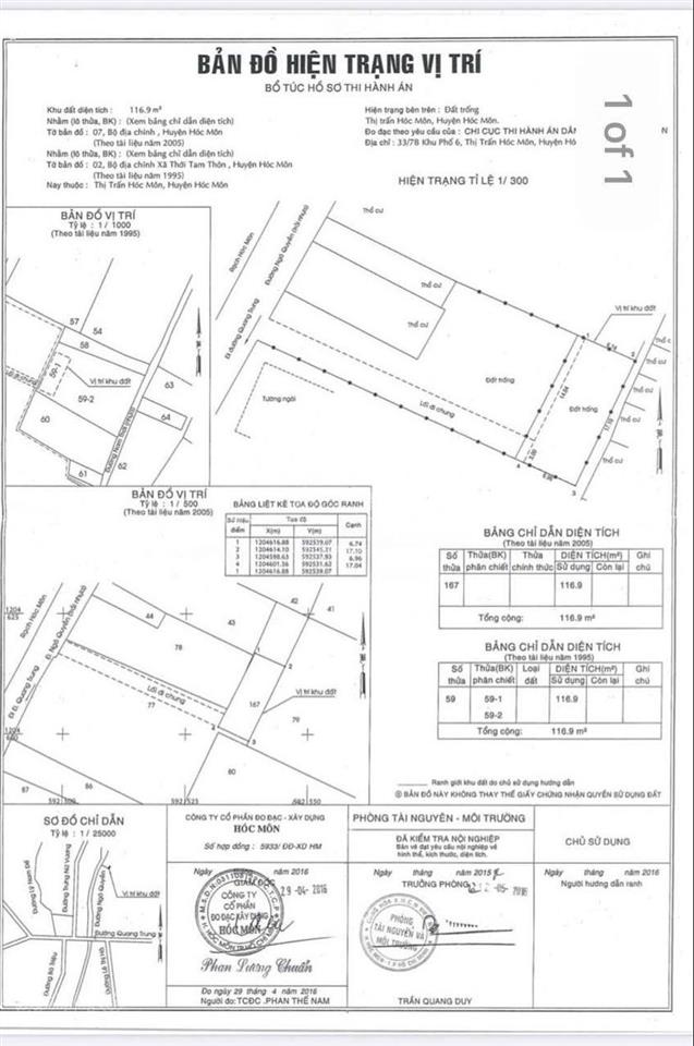 Ngân hàng chào bán đất tại ngô quyền, 2,032 tỷ, 116,9m2, pháp lý đầy đủ, hàng hiếm tại hóc môn