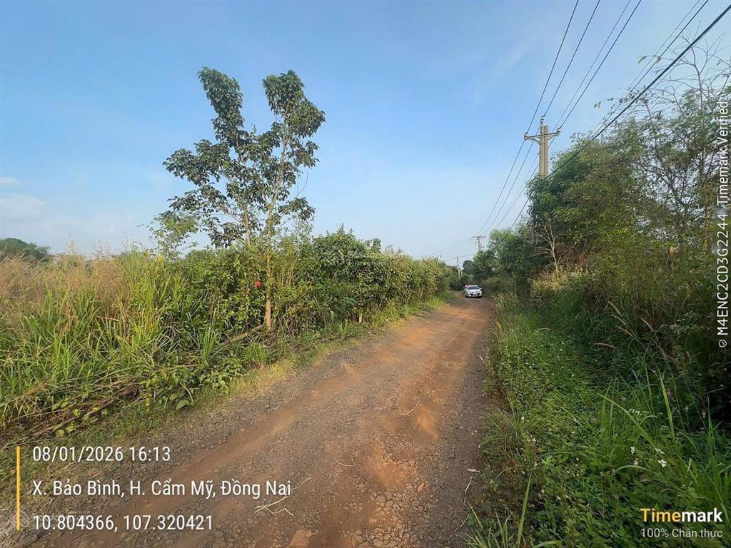 Ngân hàng chào bán  2100m2 đất tại bảo bình, cẩm mỹ, đồng nai  mặt tiền 28m.