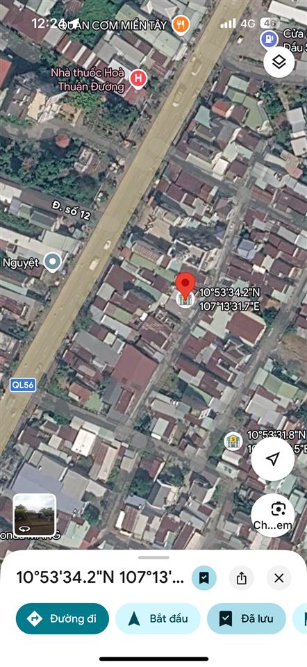 Nhà riêng tại kp tân phong, xuân tân, long khánh, đn  75.4m2  mt 5.56m  1.17t