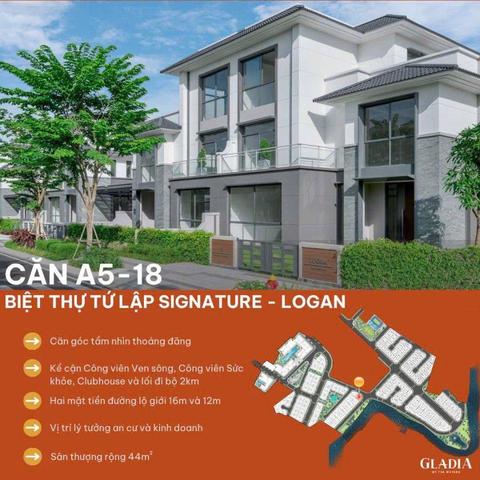 Bán Biệt Thự Gladia Tứ Lập 3 Tầng - 293m2 - Đông Sài Gòn