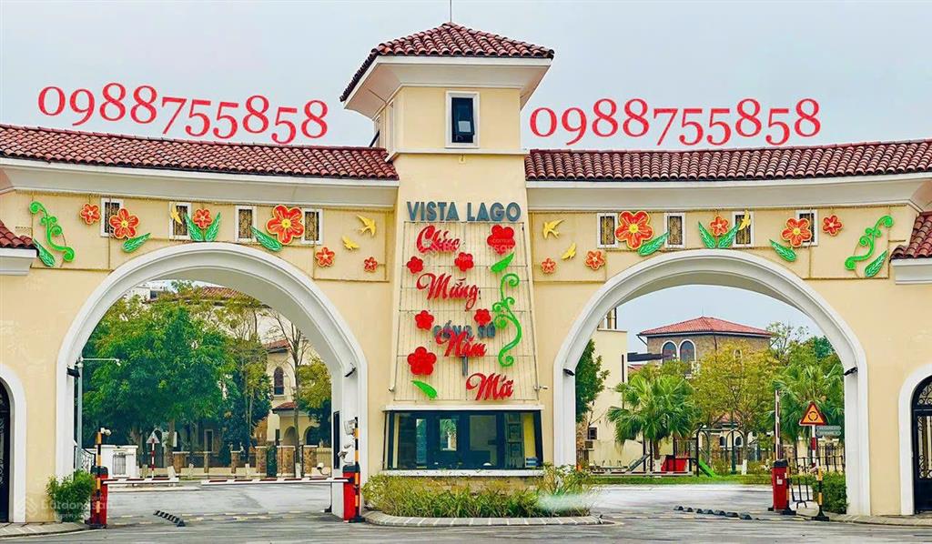 Chính chủ cần bán biệt thự siêu rộng view hồ tại vista nam an khánh