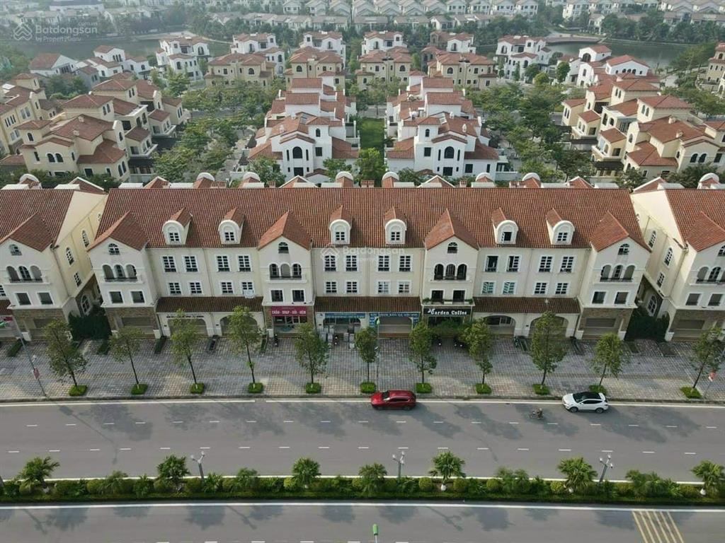Chính chủ cần bán căn shophouse nam an khánh, dt 130m2, mt 6,5m đường trước nhà rộng 32m